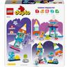 LEGO DUPLO Stadt 10422 Weltraum-Shuttle-Abenteuer 3-in-1