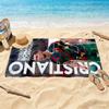 Cristiano Ronaldo Beach Towel Quickdry Soft Microfiber Comfortable Lightweight Suitable For Sports Travel Swimming Yoga Bathroom Beach And Pool