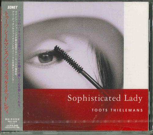

CD TOOTS THEILEMAN - Sophisticated Lady Japan ObiMusic Others Used