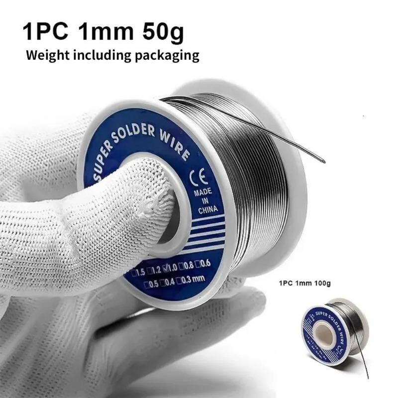 Electronic Soldering Wire Solder Wires Rosin Core Tin Multipurpose Welding Wire Flux Iron Wire Reel Household Tool