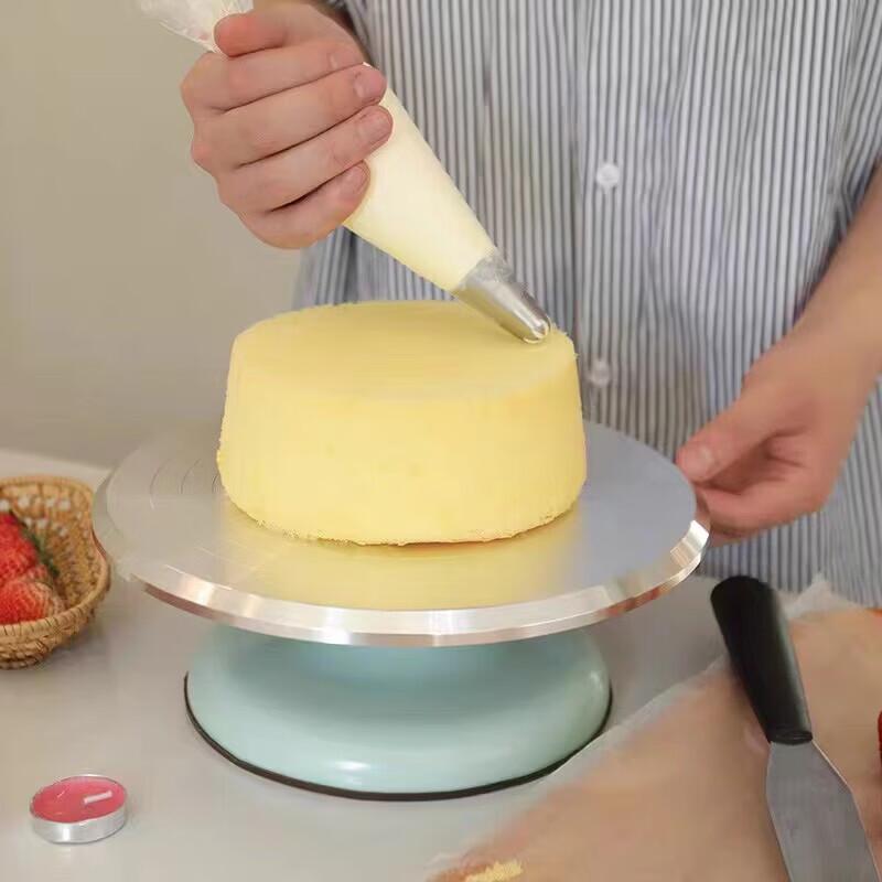 Aluminum Alloy Cake Decorating Turntable Set