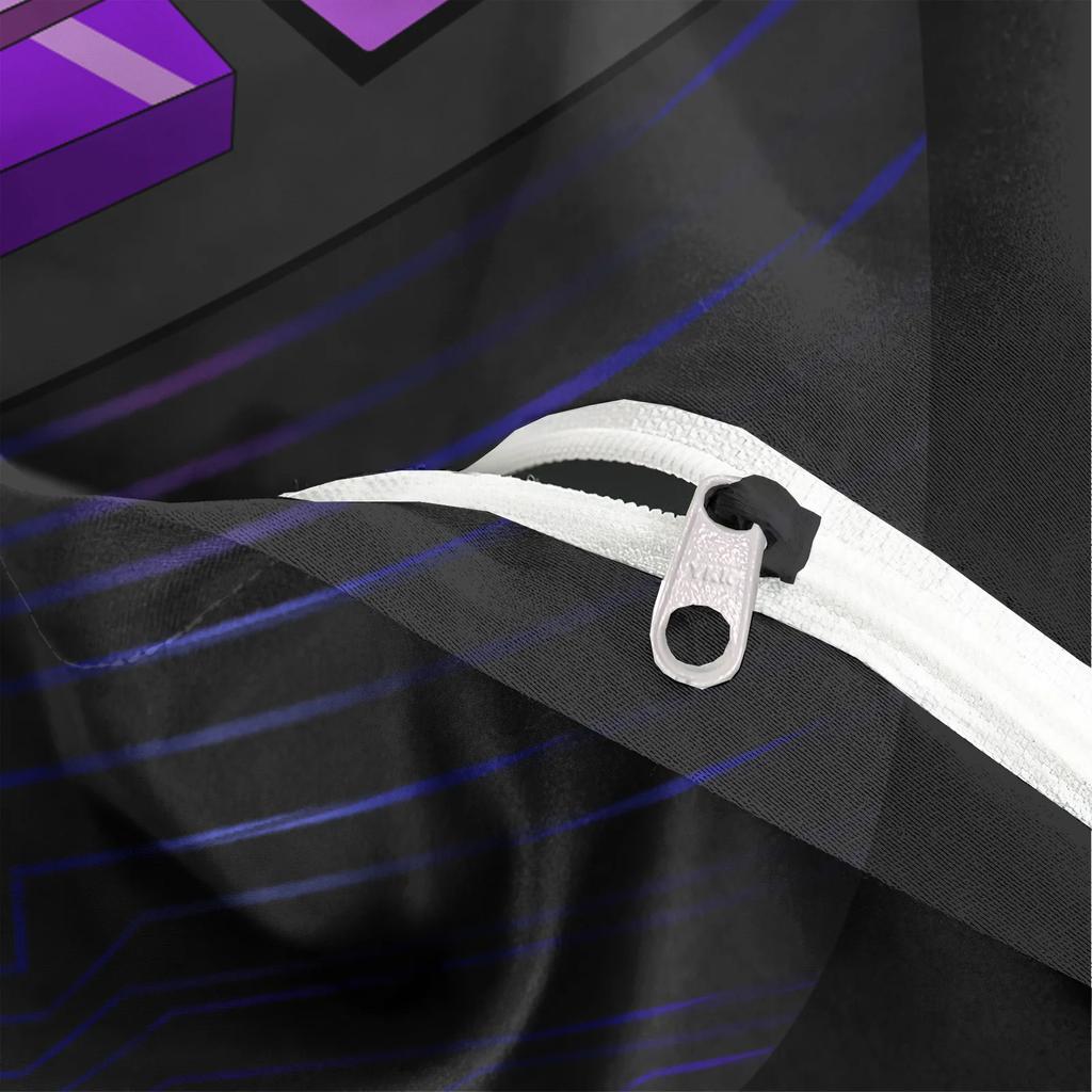 Bettwäscheset Astronauten-Druckmuster Bettbezug Kinder Erwachsene Bettset Raumdeko Einzelner Kissenbezug, Bettbezug oder Set