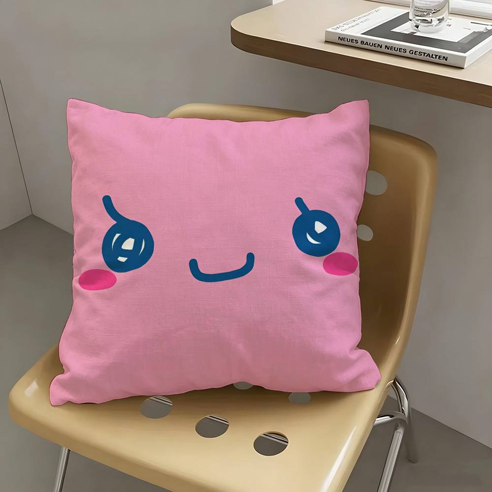 1pc T-Tamagotchi M-Mametchi Pillow Case Fashion Square Pillowcase Bedroom Sofa Room Ins Decoration Leisure