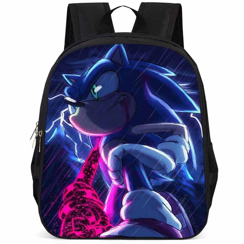 Sonic 15-inch Large Capacity Lightweight Oxford Cloth Backpack For Kids