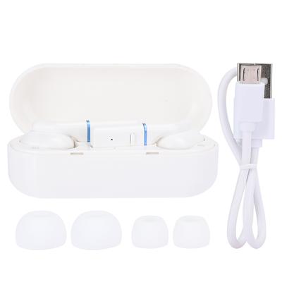 HQ1 Inear Binaural Wireless  Bluetooth Earbud TWS 5.0 Workout Sports Earphone HIFI(White )