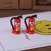 Miniature Fire Extinguisher Resin Ornament for Micro Landscape Modeling