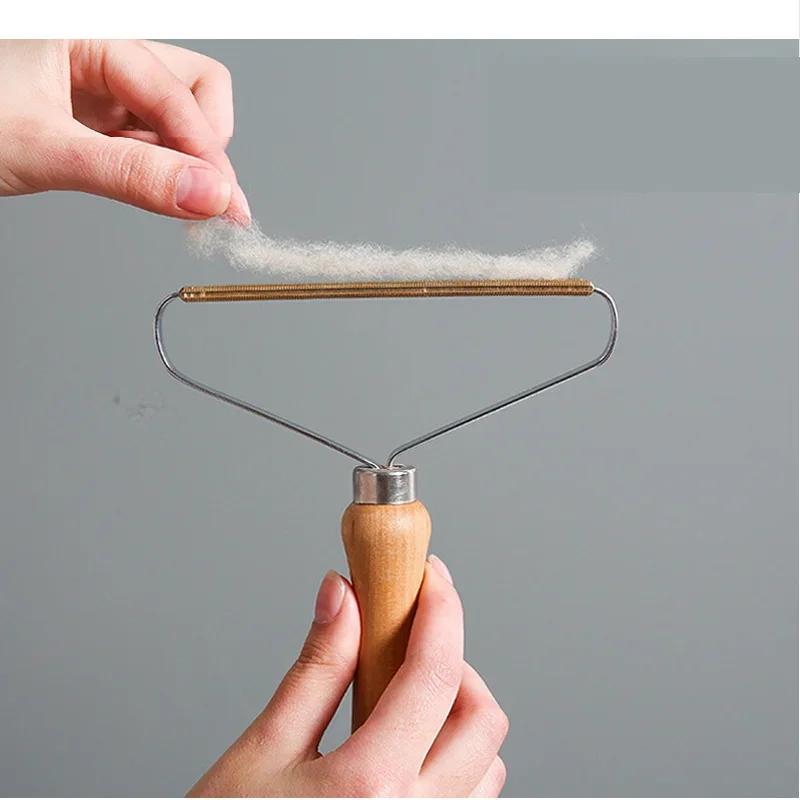 Portable Manual Hair Scraper Fabric Sorting Smoothing Tool Hair Removal Agent Carpet Wool Coat Hair Removal Ball Knitting Tool