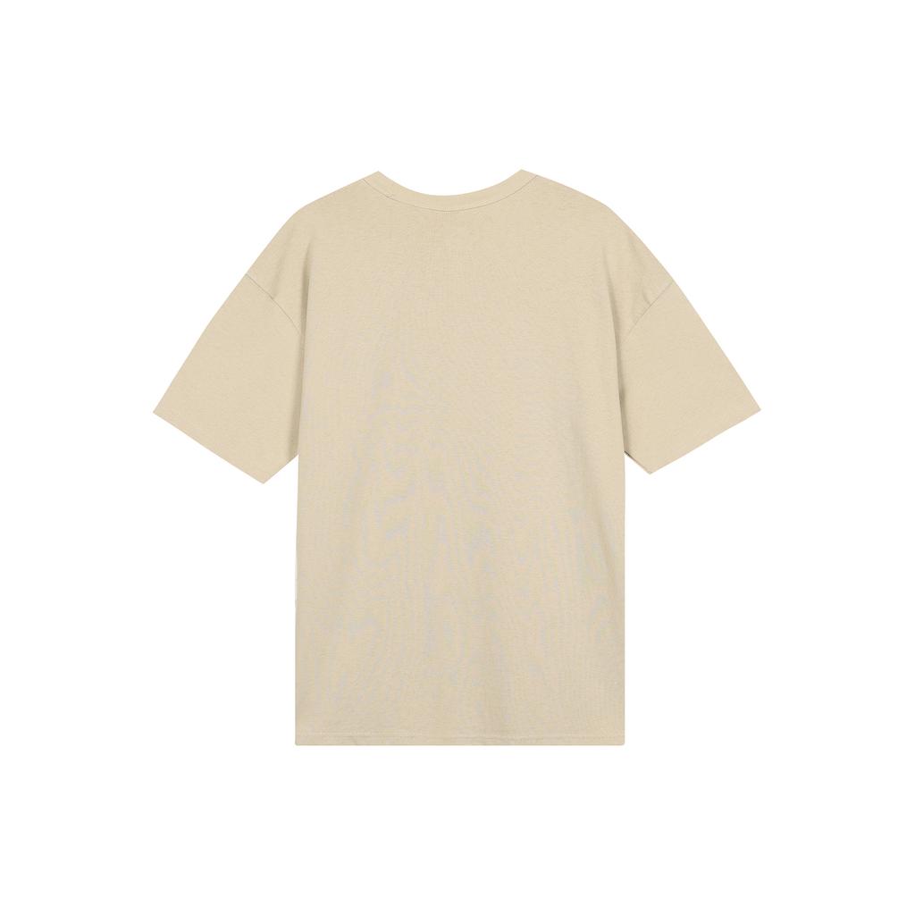 New Nike Drop Shoulder Sleeve T-Shirt Men's Brown DQ9296-206