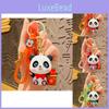 Adorable Cartoon Harvest Panda Keychain Perfect For Couples' Backpacks Or Small Gifts