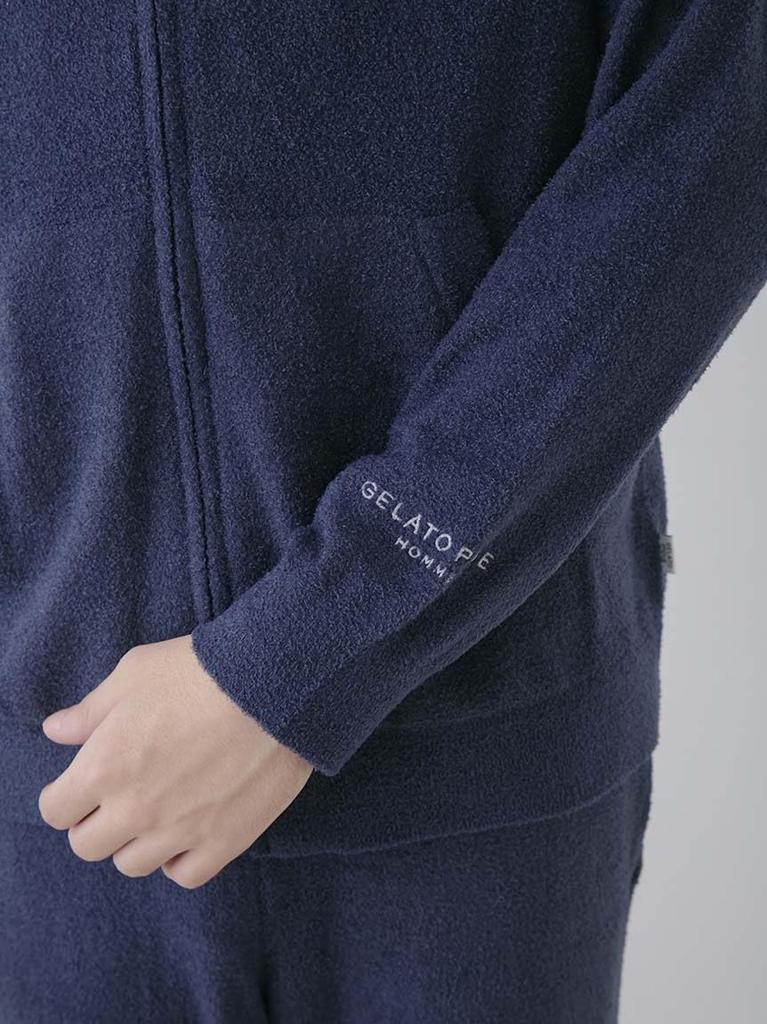 Gelato Pique HOMME Smoothie Parka PMNT251927 NVY M Temperature-Regulating Men's