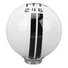 Gear Shift Knob with 3 Adapters Comfortable Grip 6 Speed for Shelby GT500 Style Shift Lever Round Ball for Mustang 1967