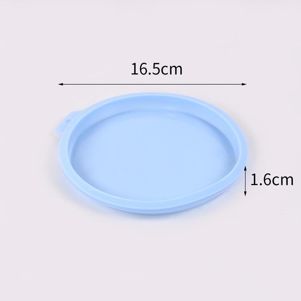 Silicone 3-Hole Round Cake Mold, 4-Inch Multifunctional Baking Pan