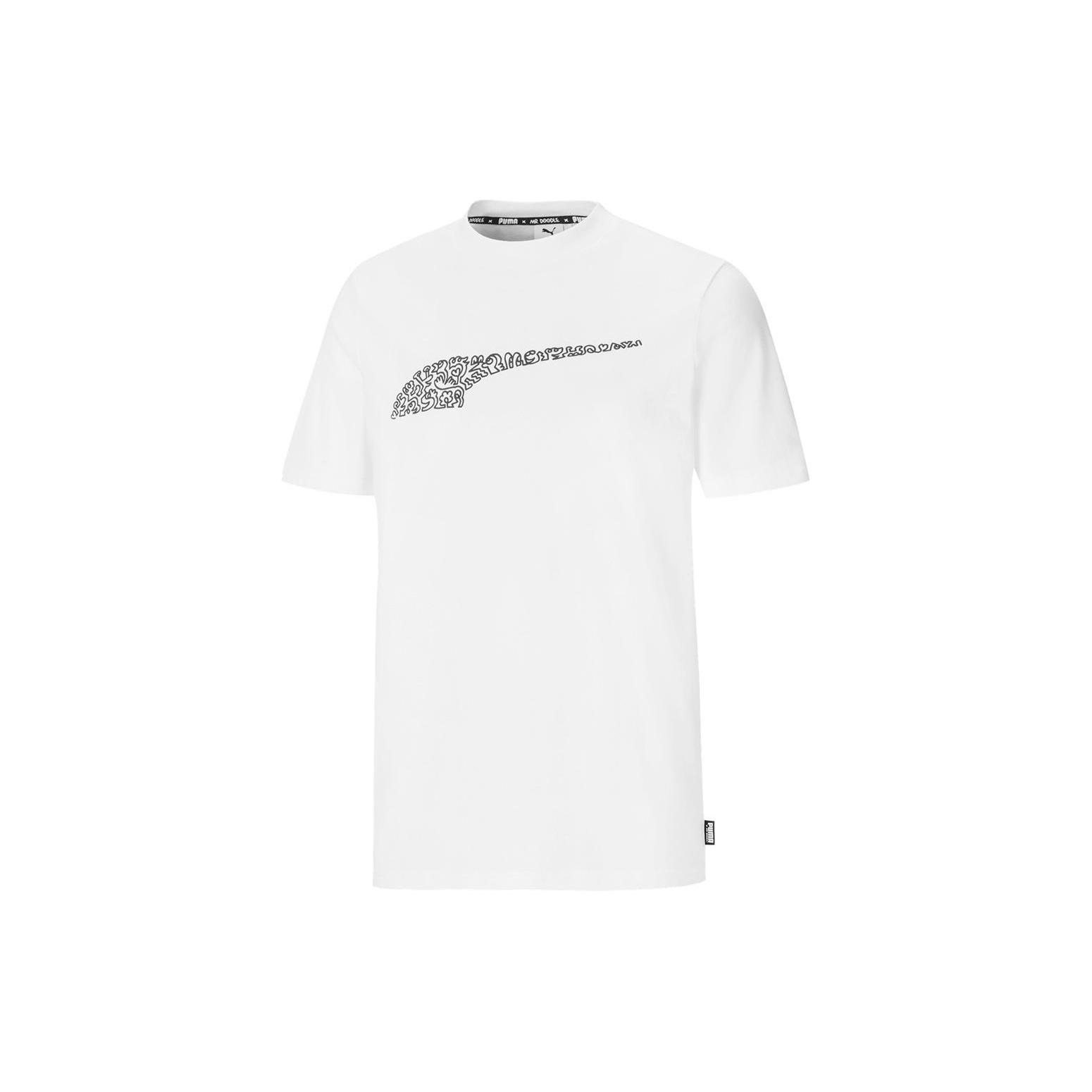 PUMA X MR DOODLE Tee Men s 530650-02 S