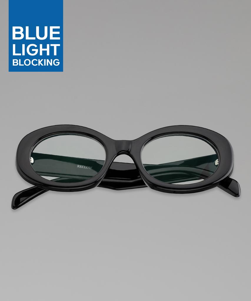 Likkeullou Rc Cream No.1 Black Blue Light Glasses