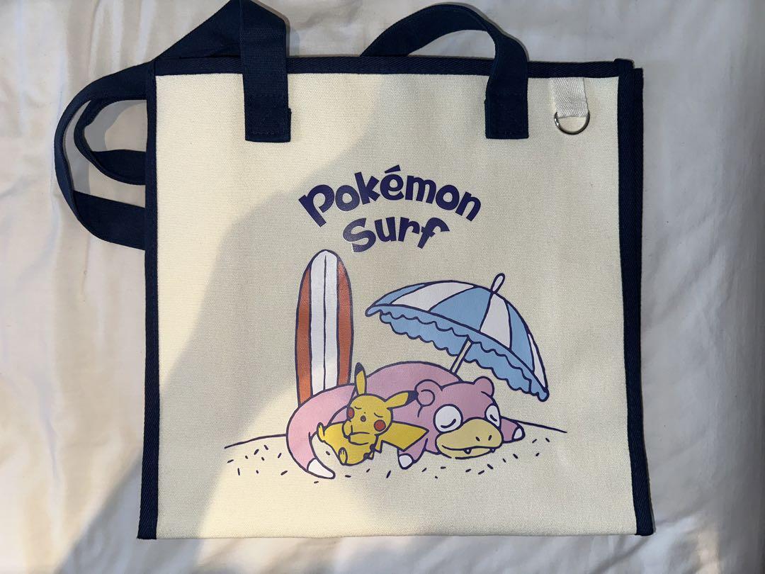 

[USED] Lotteria Pokemon Tote Bag Eco Bag Slowpoke Pikachu Korea Exclusive