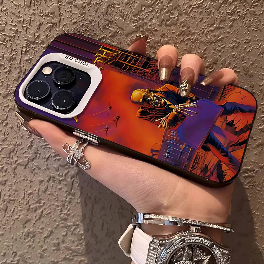 Rock Band Megadeths Phone Case For IPhone 17 Air 16 15 14 13 12 11 Pro Max Color Hard Cover