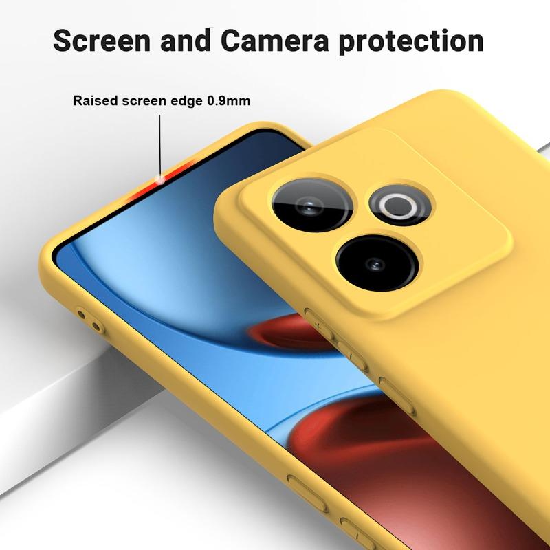 Luksuriøst flytende silikondeksel for Realme GT 7 Støtsikkert Matt Mykt Støtfanger Lanyard Telefondeksel for Realme GT 7T