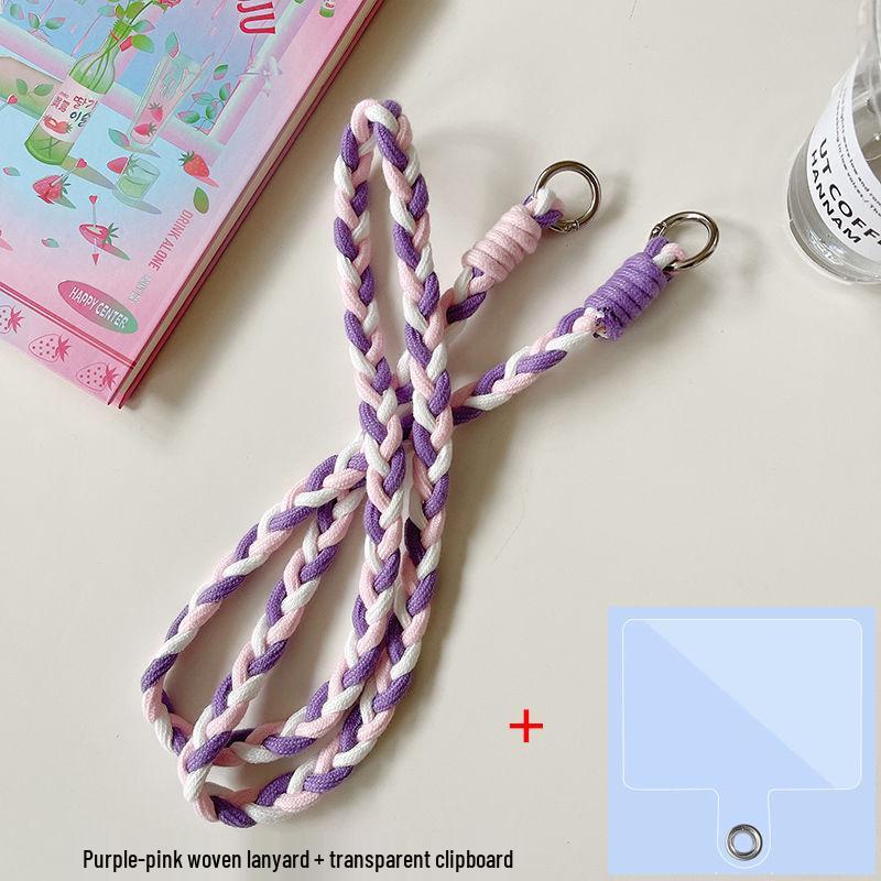 Geflochtenes Crossbody-Handy-Lanyard: Stabile, Langlebige, Sturzsichere Universalhülle & Kette