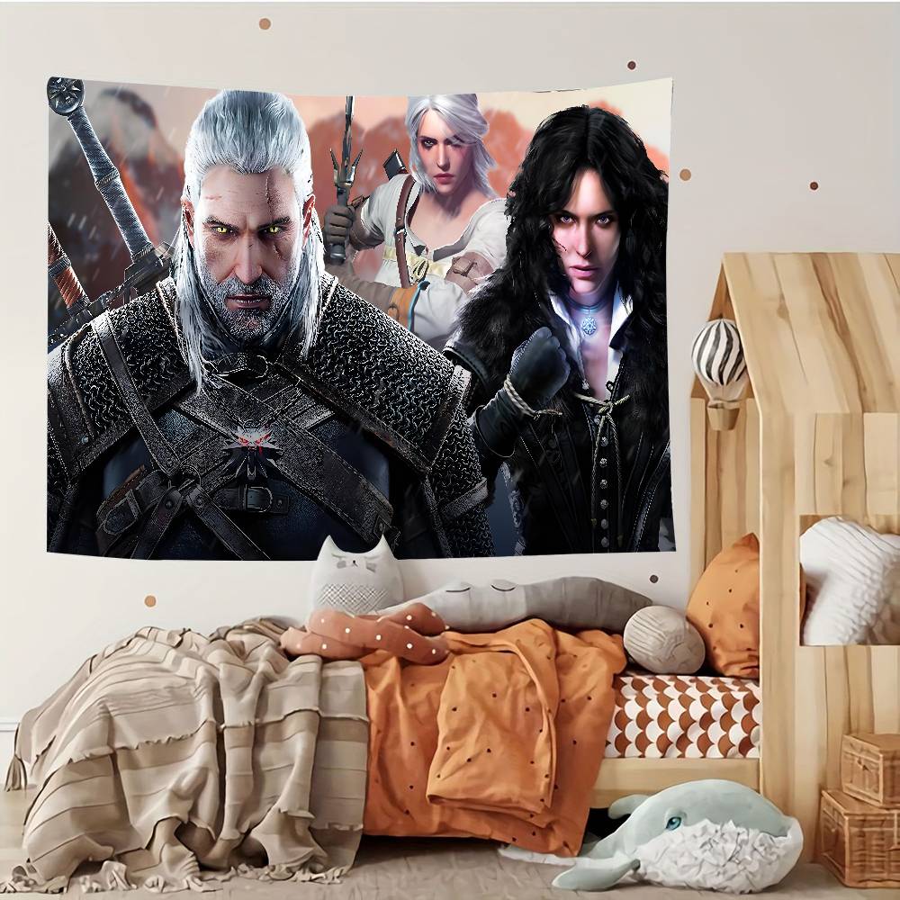 Game HD T The Witcher Tapestry Customizable Tapestries Of Various Styleswall Hangings Celebrity Photo Printingwall Hangings