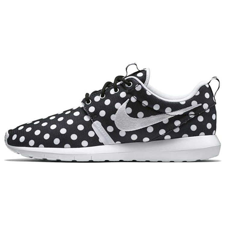 

Мужские кроссовки Nike Roshe NM QS в горошек черный черный белый ---волк-серый 810857-001