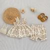 Summer New 0-3Yrs Baby Girls Clothing Suit Children Newborn Korean Style Short Sleeved Cotton Printed T-Shirt+Shorts Set