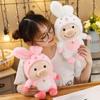 1pc 25cm Cute Piggy Turned Dog Rabbit Rat Mouse Bear Doll Plush Toy  Dog Doll Stuffed Animals Toys For Children Gift