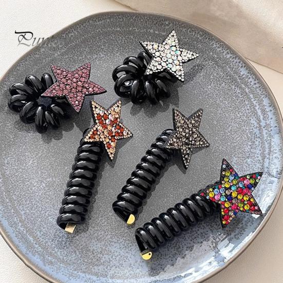 Haargummis Mit Strass – 3er-Set, Elastisch & Stylish Für Frauen & Mädchen