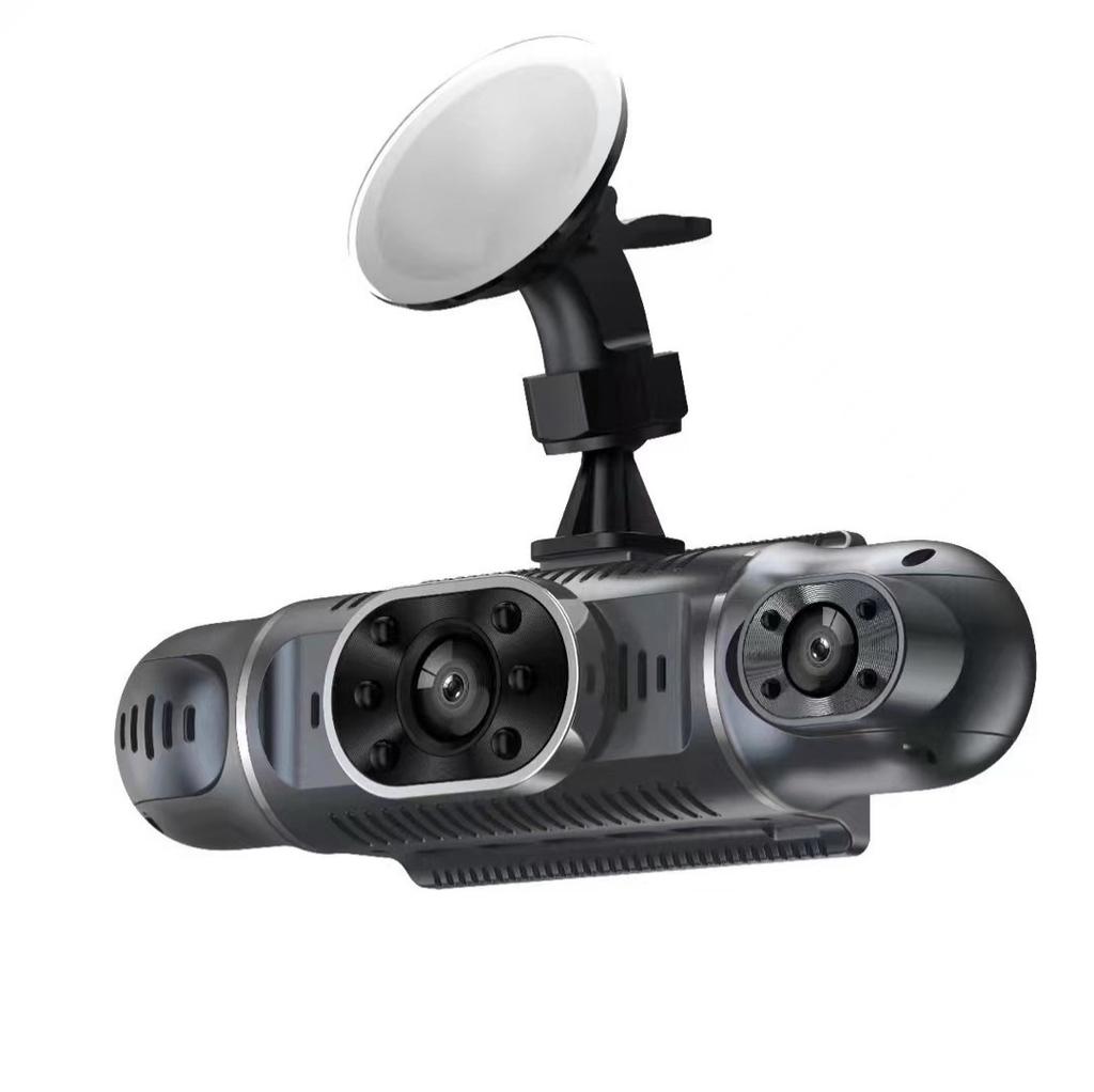 Dash Cam 4 Channels 1080p Hd Front Rear and Inner Camera Car Video Recorder Dvr Black Box Driving Record for Car