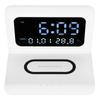 Clock Phone Wireless Charger Digital Alarm Clock Multfunction Electronic Desk Calendar Alarm Clock
