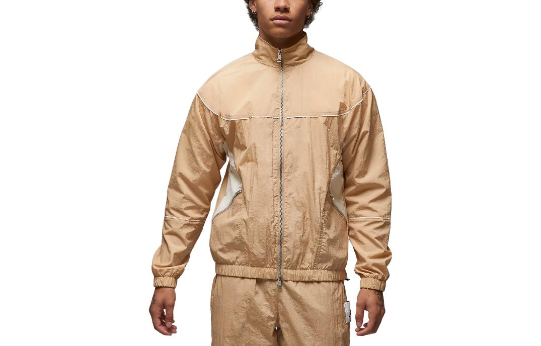Куртки Jordan Jumpman Мужские Кожаные С воротником-стойкой Умеренные Другие DV7624-277 XL