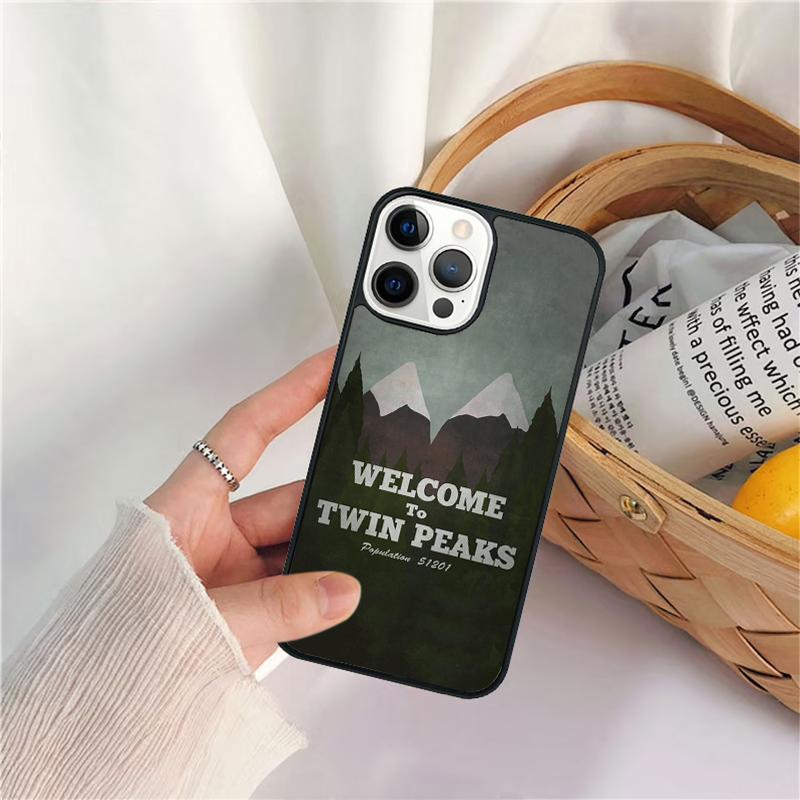 TV Series Twin Peaks Phone Case For iPhone 17 Air 16 15 14 11 12 13 Pro  MAX Plus coque Cover Shell