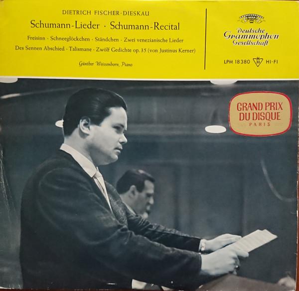 

LP Record DIETRICH FISCHER-DIESKAU, GUNTHER W - Singt Schumann-Lieder LPM18380 Deutsche Grammo 1963 Germany Classical Used