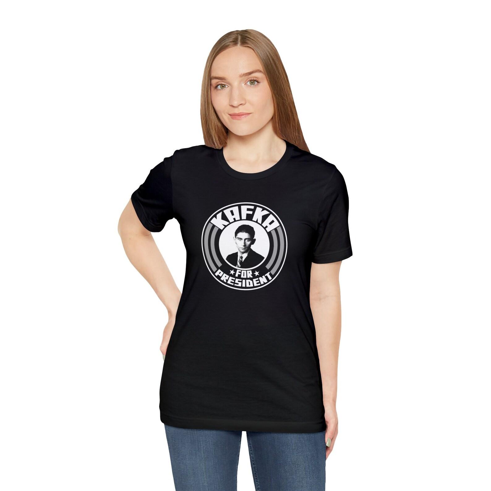 Kafka For President Vintage Election Literature Philosophy T-shirt M