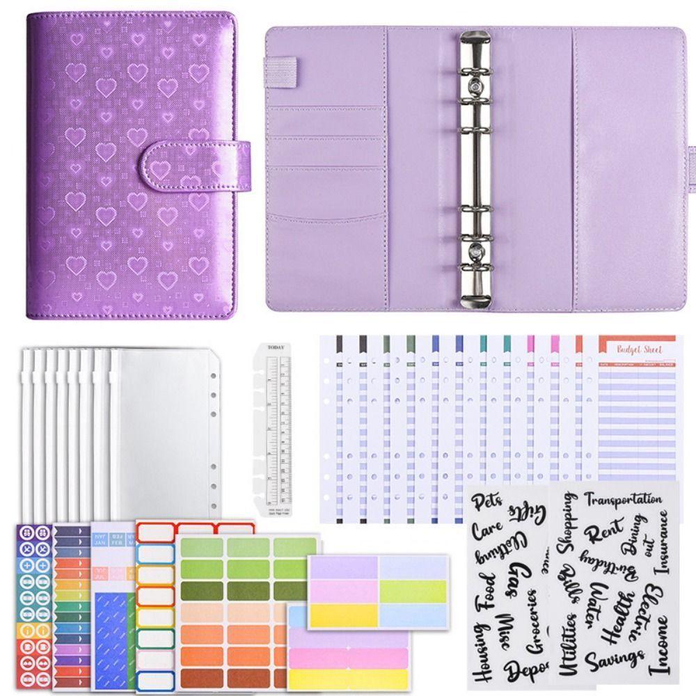 a6 Planner Envelope Challenge Notebook Creative Cash Budget Book  Storage Book