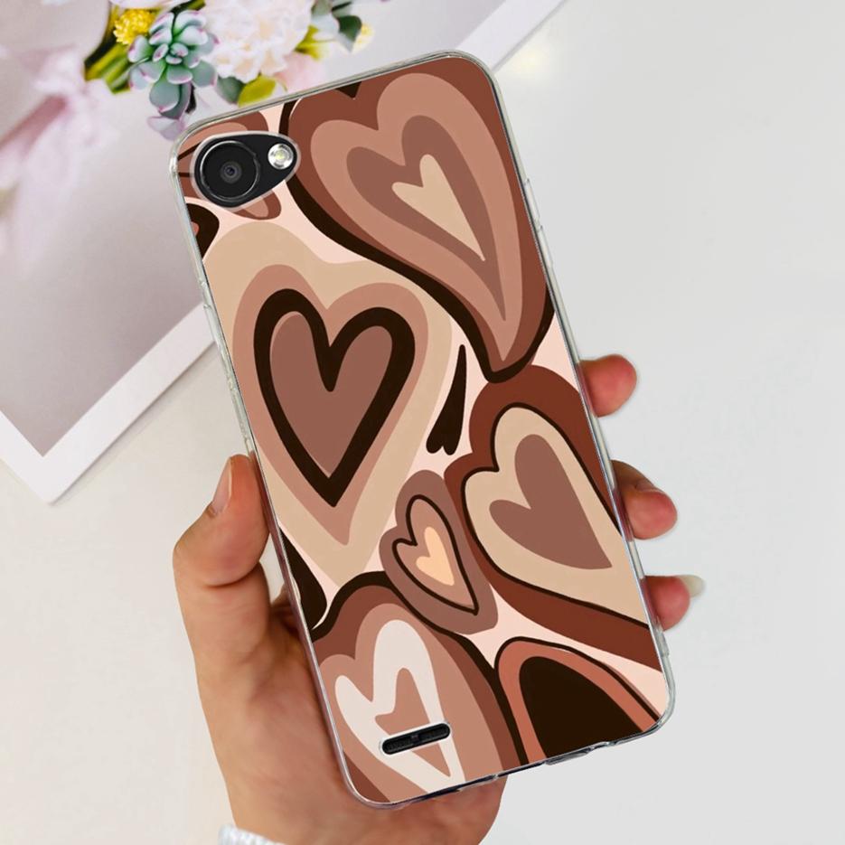 For LG Q6 Case M700 M703 Cute Painted Cover Soft Silicone Phone Case For LG Q6 Q6+ LGQ6 Back Cover Bumper For LG Q6 5.5'' Fundas