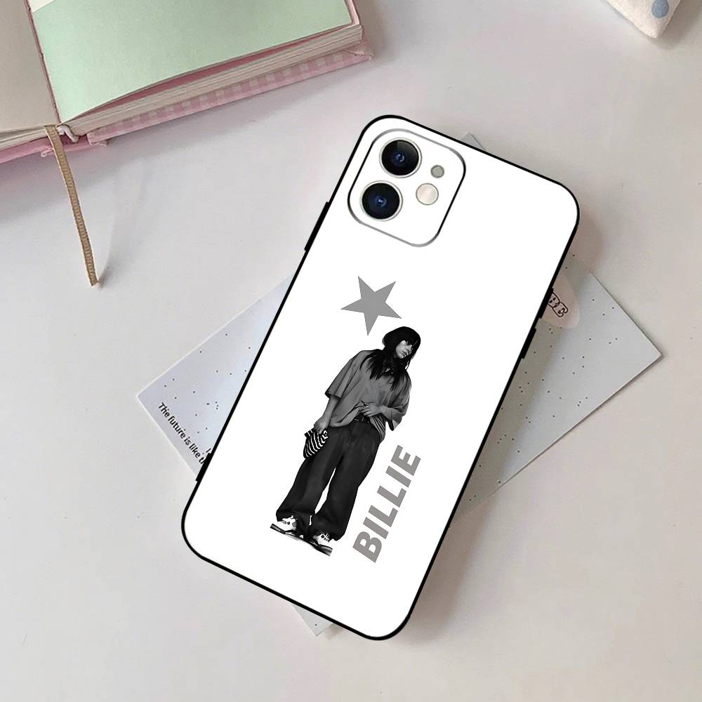 Singer C-BillieS Album Phone Case Black Phone Case For IPhone 17/16/15/13/14 Pro Max/ 11Plus/X/Xr/Xs Max 13mini