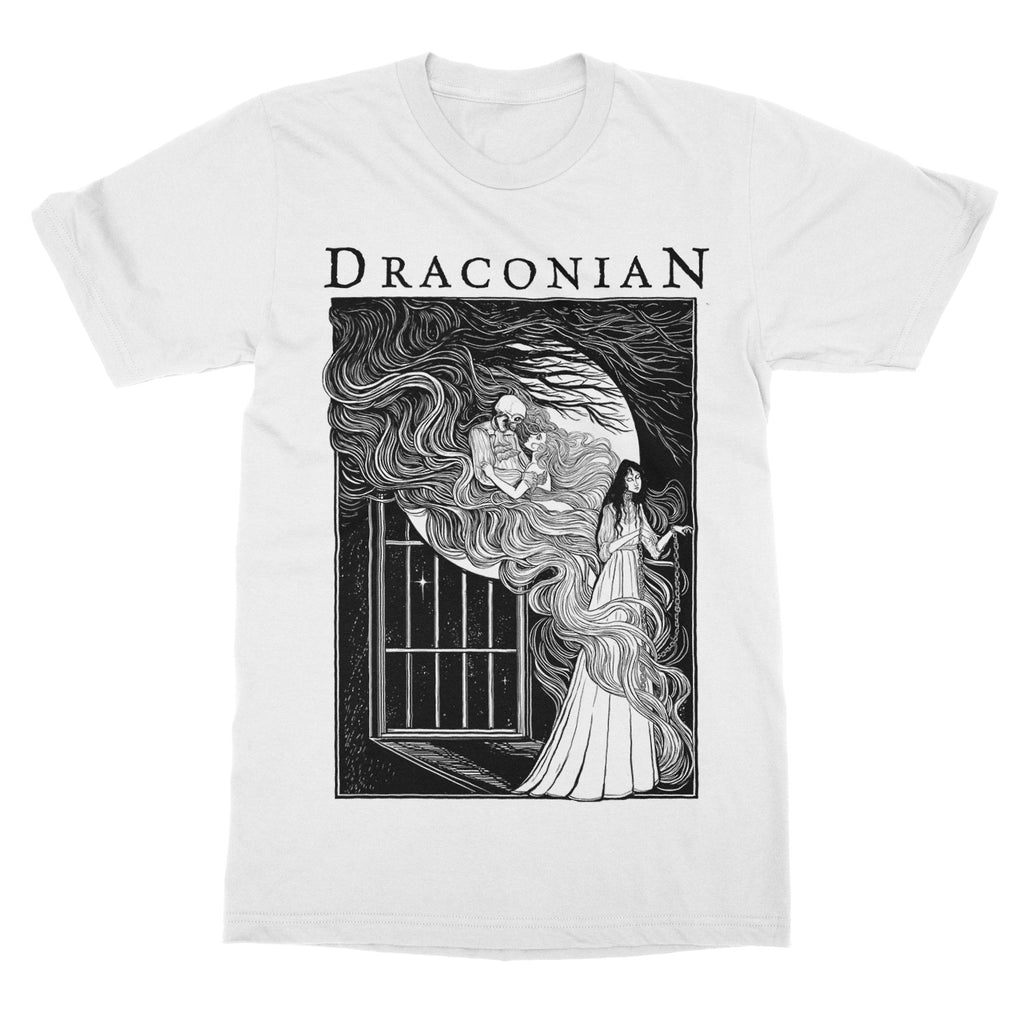 Vzácné bavlněné tričko s grafikou kapely DRACONIAN Unisex Letní krátký rukáv Módní značka Tričko Luxusní Ležérní Vintage Retro Vrcholy