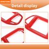 High-quality Navigation GPS Panel Trim Dashboard Console Decoration Ring for Jeep Compass 8.4 Inch Screen  2017-2020
