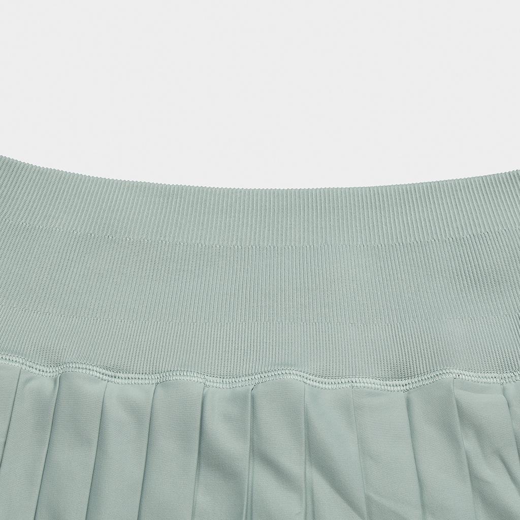 Fila Tennis Susan Skirt Fashion Simple Classic Sports Training Versatile Comfortable Tennis Skirt Women Skirts Water-Grass-Gray-Green A11W623310FGN