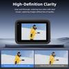 1/2 sada krytu obrazovky z tvrzeného skla Clear Ultra Screen Protector+Protektor objektivu+Fólie na přední obrazovku pro fotoaparát GoPro Hero 13 Black