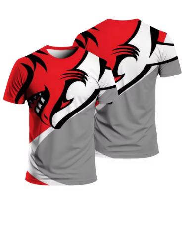 Fashion Women's T-Shirt Summer Fashion Sports Fast Drying Men and Women's Comfortable Outdoor Daily Casual Round Neck Short Sleeve T-Shirt Sports O