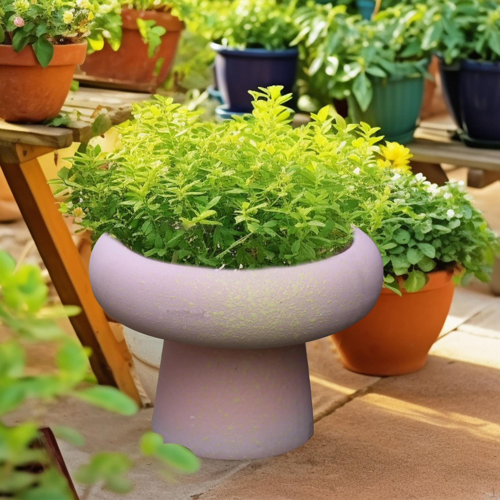 

Керамический цветочный горшок, декоративное растение, современный, креативный цветочный горшок для двора, сада розовый