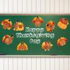 Ceiba Tree Thanksgiving Turkey Cutouts Turkey Bulletin Board Decorations Fall Cut-Outs Decor for Classroom Party Home