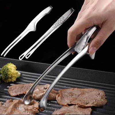 Stainless Steel Food Tongs Long Handle Non-Slip Barbecue Tongs Steak Tongs Kitchen Cooking Tools Kitchen Accessories