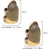 Finger Protector Thimble Ring Pins Needle Cushion Handworking Antique Metal Finger Protector Sewing Accessories