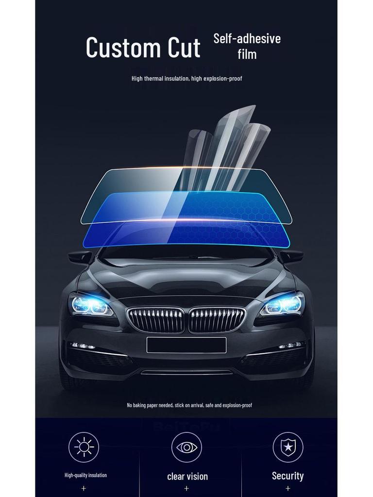 Compatible with Avatr 11/12/06/07: Car Window Heat Insulation & Explosion-Proof Sun Film.