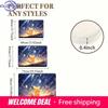Pokemon Pikachu Starry Meteor Shower Print Non-Slip Doormat, Absorbent Floor Mat for Home Decor
