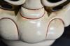 Vintage Japanese Susanoo-no-Mikoto for "Bicchu Kagura" Wood Carving Mask by Kiyomi