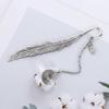Bookmark Book Page Holder Crystal Pendant Bookmark Metal Book Mark Dried Flower Flower Specimens