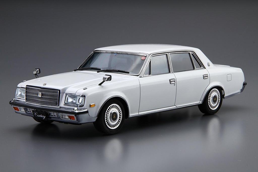 Aoshima Bunka Kyozai Die Modellauto-Serie Toyota VG45 Century L-Typ Kunststoffmodell 1/24 Nr.18 '90 (Automobil)